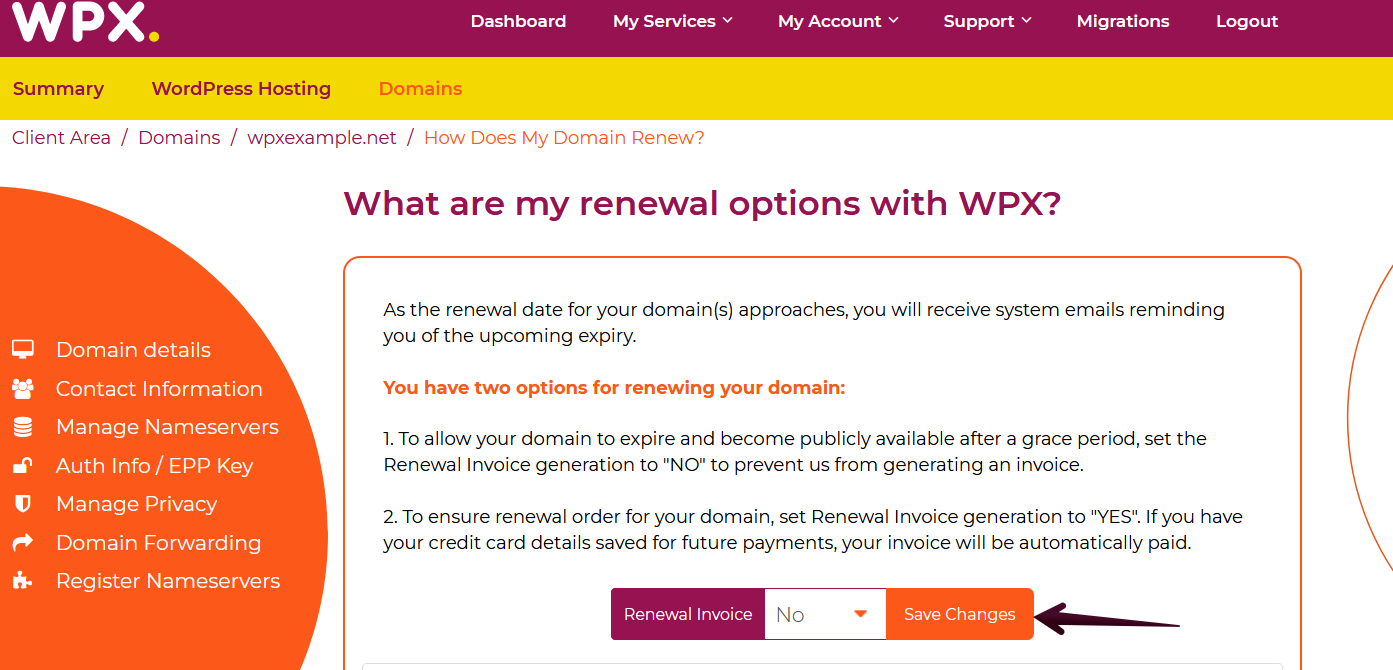 Can i renew my domain name before it deals expires